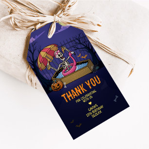 Etiquetas Para Regalos Bolsas de Favor de Cumpleaños de la Piscina de Hal