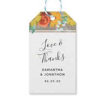 Bolsas de la boda de la flor del atardecer a favor