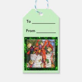 Etiquetas Para Regalos Bolsas de regalo actuales envueltas de elfos de me