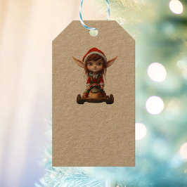 Etiquetas Para Regalos Bolsas de regalo de Elf Kraft para los Navidades d