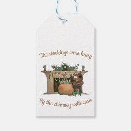 Etiquetas Para Regalos Bolsas de regalo de Navidad de los ganaderos de Sa