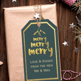 Etiquetas Para Regalos Bolsas de regalo de vacaciones de Navidades de mer