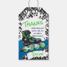 Bolsas de regalo del partido de cumpleaños verde G