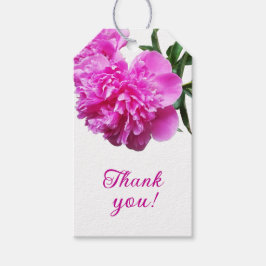 Etiquetas Para Regalos Bonitas Peonies.