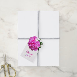Etiquetas Para Regalos Bonitas Peonies.