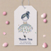 Bonito cumpleaños de la princesa Ballerina Gracias