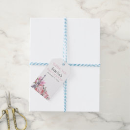 Etiquetas Para Regalos Bonjour Bebe | Floral French Baby Shower