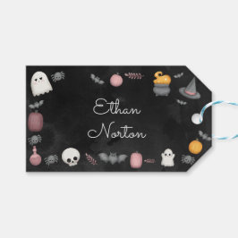 Etiquetas Para Regalos ¡Boo! Fiesta de cumpleaños de niños en Spooktacula