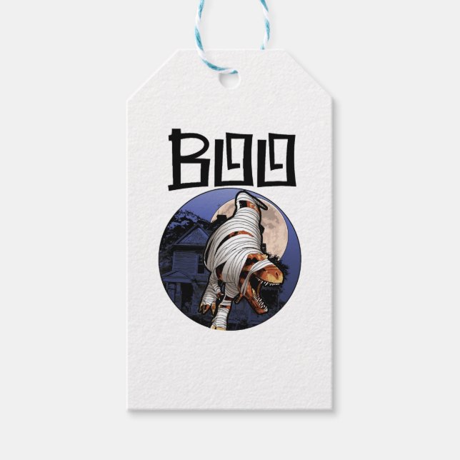 Etiquetas Para Regalos Boo Halloween (Anverso)