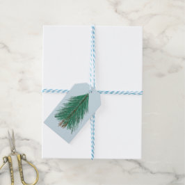 Etiquetas Para Regalos Bosque Fir Tree