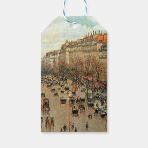 Etiquetas Para Regalos Boulevard Montmartre-Eremitage Camille Pissarro