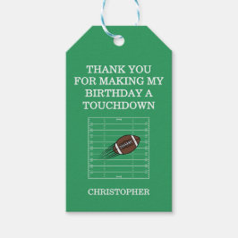 Etiquetas Para Regalos Boys Football First Year Down 1st Birthday Party