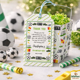 Etiquetas Para Regalos Boys Modern Sports Soccer Kids 8th Birthday Party