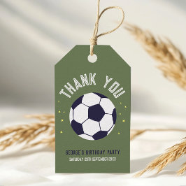 Etiquetas Para Regalos Boys Soccer Sporty Thank You Kids Birthday Favor