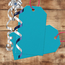Etiquetas Para Regalos Bright Rich Sky Blue Gift Tags