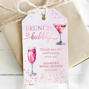 Etiquetas Para Regalos Brunéi de champán y ducha bucal