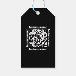 Etiquetas Para Regalos budget minimalist QR Code Business Keychain