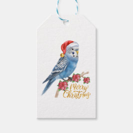 Etiquetas Para Regalos Budgie Christmas
