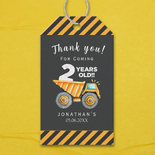 Etiquetas Para Regalos Builder-Themed Party for 2-Year-Old Boy
