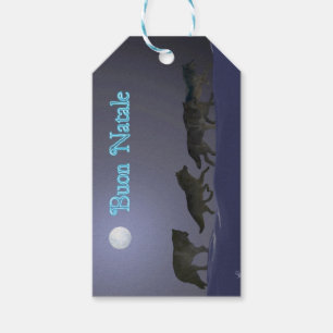 Etiquetas Para Regalos Buon Natale - Wolf Pack