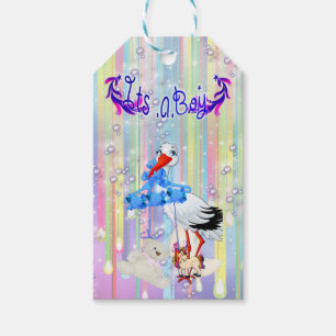 Etiquetas Para Regalos Burbujas de niños y Unicornios