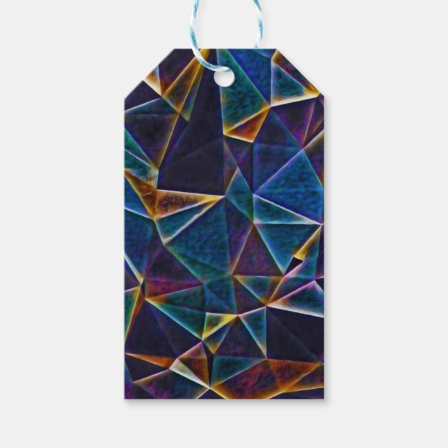 Etiquetas Para Regalos Burbujas rotas (Anverso)