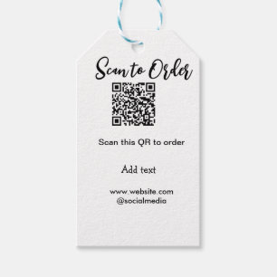 Etiquetas Para Regalos Buscar para solicitar el análisis código QR agrega
