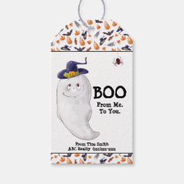 Etiquetas Para Regalos Business Boo de mí a ti Halloween