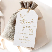 Butterfly Bridal Shower Gracias Por Favor