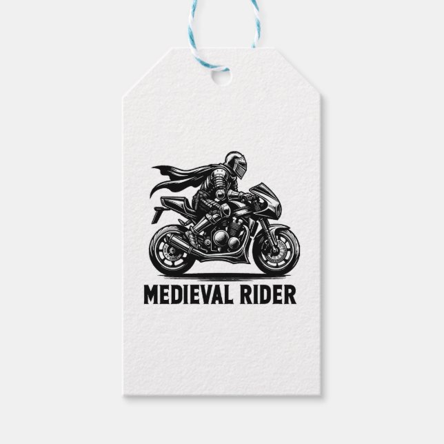 Etiquetas Para Regalos caballero medieval (Anverso)