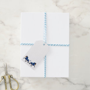 Etiquetas Para Regalos Caballo islandés Stary Night