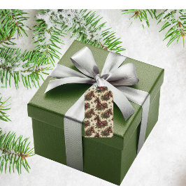 Etiquetas Para Regalos Caballos de Navidades de país