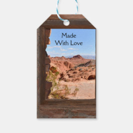 Etiquetas Para Regalos Cabinas interiores con vistas al Valle del Fuego