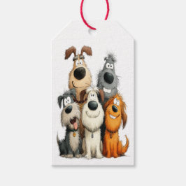 Etiquetas Para Regalos CAÍDA EN PERROS RÁPIDOS TODAS LAS OCASIONES O vaca