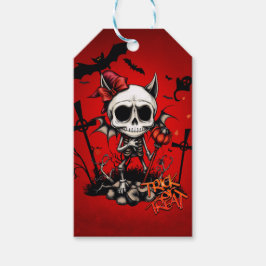 Etiquetas Para Regalos Calabaza Mágica y Diversión Humana.