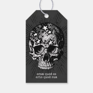 Etiquetas Para Regalos Calavera y estrellas III