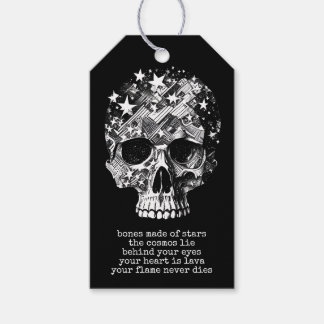 Etiquetas Para Regalos Calavera y estrellas IV