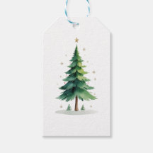 Calcomanías de árbol de Navidad minimalista – Fies
