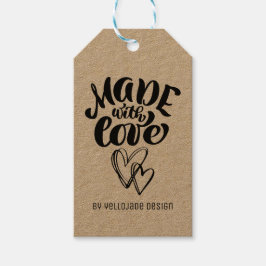 Etiquetas Para Regalos Caligrafía minimalista personalizable hecha con am