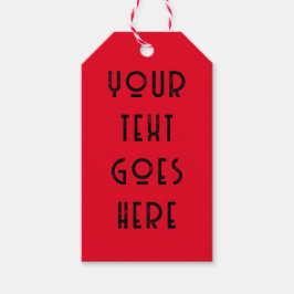 Etiquetas Para Regalos cambiable su texto aquí deco de arte personal