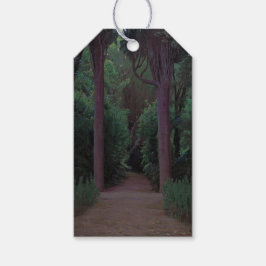 Etiquetas Para Regalos Camino en Parque (por Santiago Rusiñol)