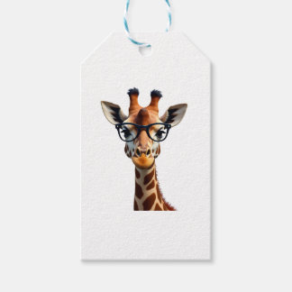 Etiquetas Para Regalos Camiseta de jirafa hipster de buen tiempo para hom