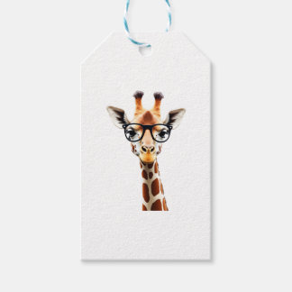 Etiquetas Para Regalos Camiseta de jirafa hipster de buen tiempo para hom