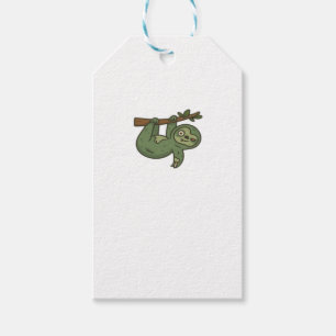 Etiquetas Para Regalos Camiseta Zombie Sloth Classic