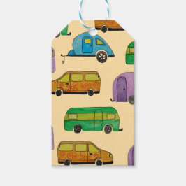 Etiquetas Para Regalos Camping caravans