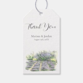 Etiquetas Para Regalos Campo Lavender