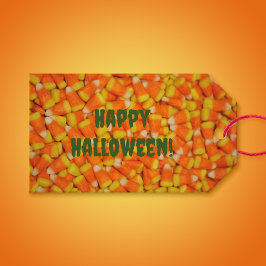 Etiquetas Para Regalos Candy Corn Halloween