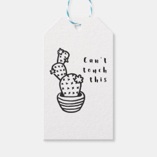 Etiquetas Para Regalos Cant Touch Cactus