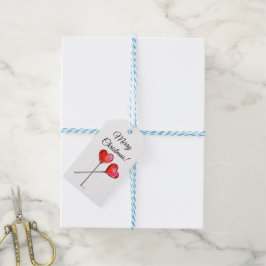 Etiquetas Para Regalos Caramelos de Corazón