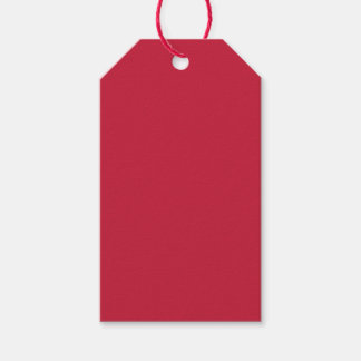 Etiquetas Para Regalos Cardenal (color sólido)